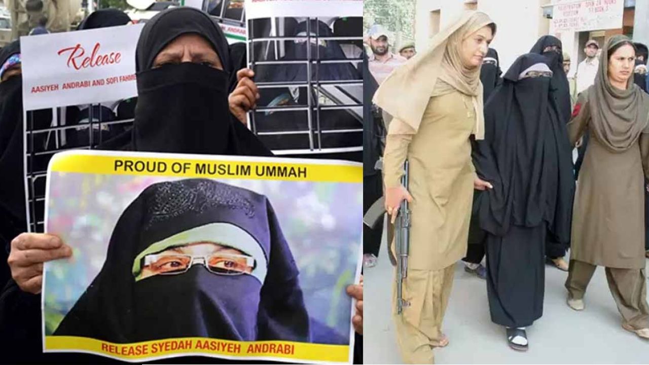 ভারতীয় সন্ত্রাসবিরোধী আইনে দোষী সাব্যস্ত কাশ্মীরের নারী নেত্রী আসিয়া আন্দ্রাবি