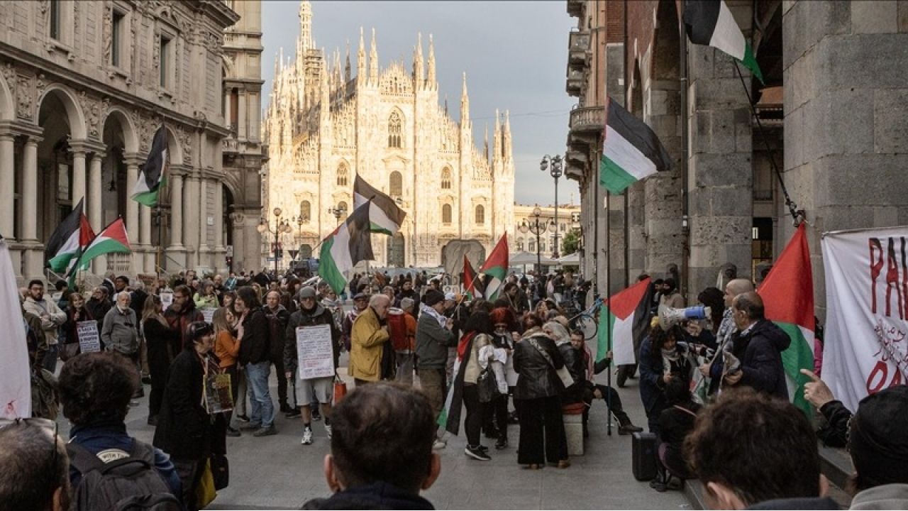ইসরায়েলের বিতর্কিত ফিলিস্তিনি বন্দি মৃত্যুদণ্ড আইনের প্রতিবাদে উত্তাল ইতালির রাজপথ