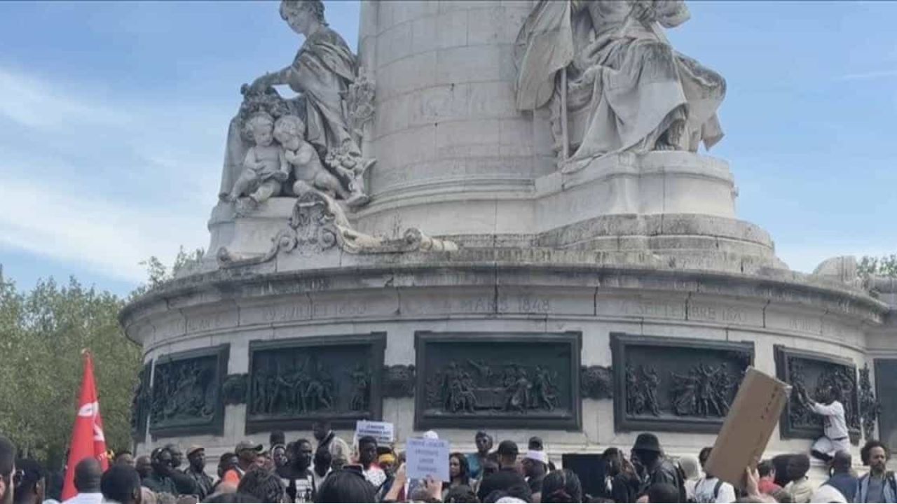 ফ্রান্সে মসজিদে মুসলিম যুবক হত্যার এক বছর: ন্যায়বিচারের দাবিতে প্যারিসে উত্তাল বিক্ষোভ