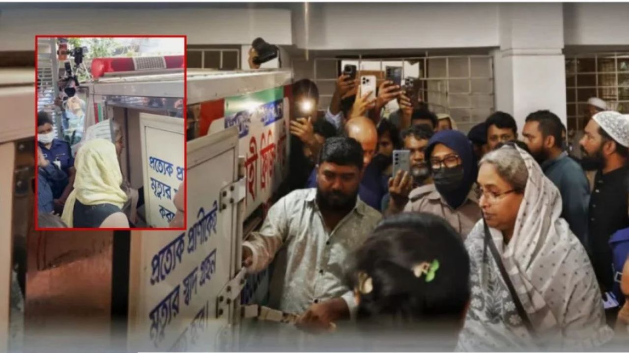 স্বামীর শেষ বিদায়ে ১২ ঘণ্টার প্যারোলে মুক্তি পেলেন সাবেক মন্ত্রী দীপু মনি