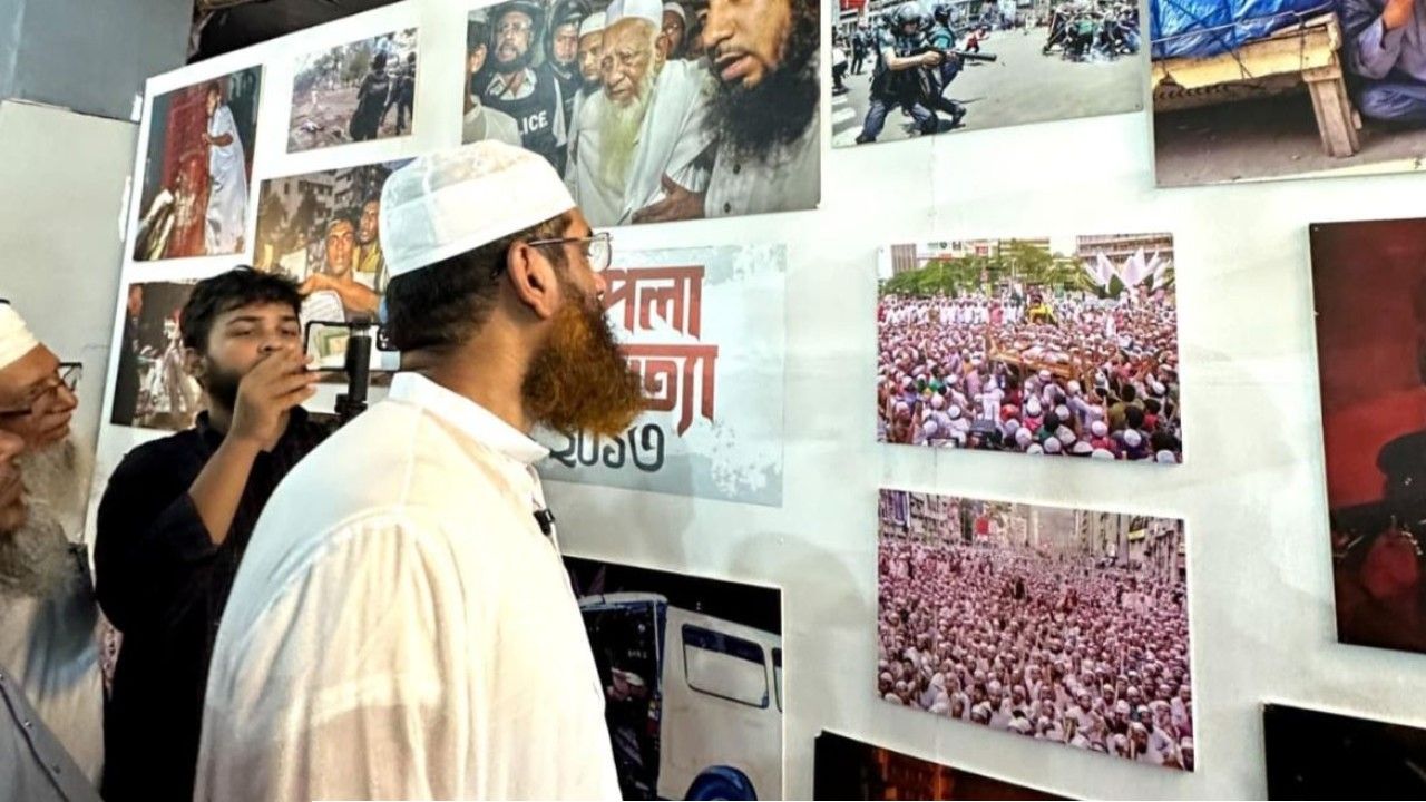 ৩৬ জুলাই-পরবর্তী নতুন বাংলাদেশ শাপলার চেতনার কাছে ঋণী: আল্লামা মামুনুল হক