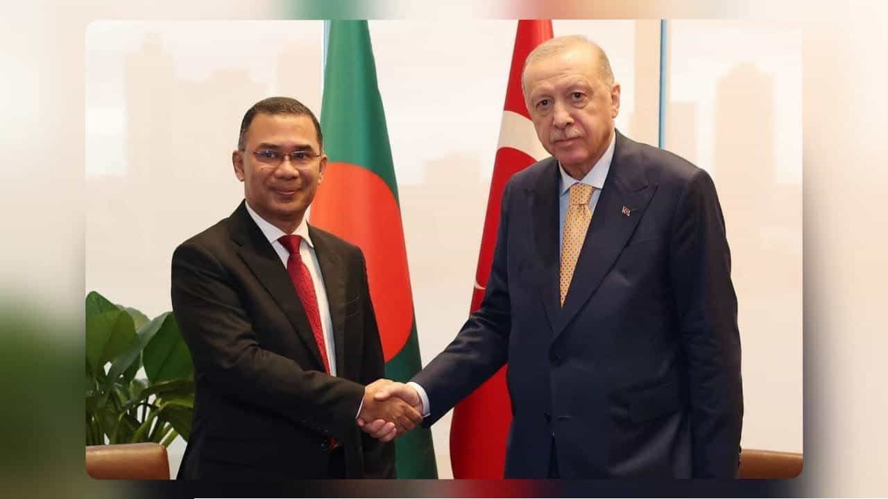 জাতিসংঘ সাধারণ পরিষদে তুর্কি প্রেসিডেন্ট ও বাংলাদেশের প্রধানমন্ত্রীর রুদ্ধদ্বার বৈঠক